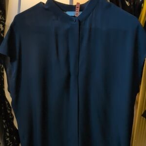 Vince Blue Blouse